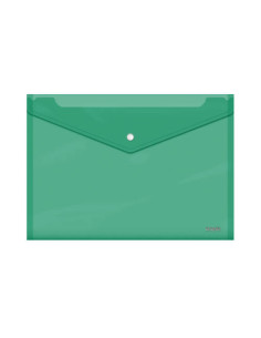 SOBRES POLIPROPILENO BROCHE VERDE FOLIO APAISADO 335X235 DOHE 91479