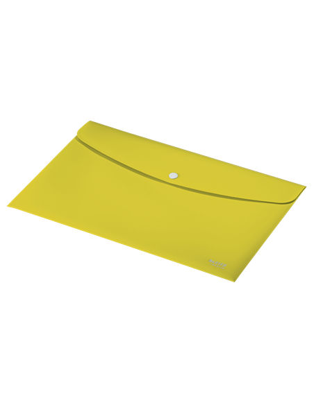 SOBRES POLIPROPILENO OPACO A4 CON BROCHE BOTON RECYCLE AMARILLO LEITZ 46780015