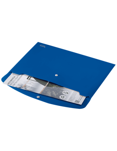 SOBRES POLIPROPILENO OPACO A4 CON BROCHE BOTON...