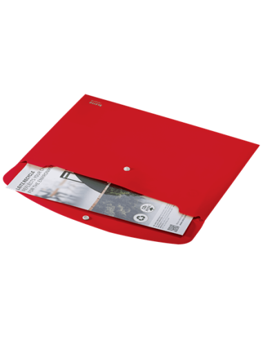 SOBRES POLIPROPILENO OPACO A4 CON BROCHE BOTON...