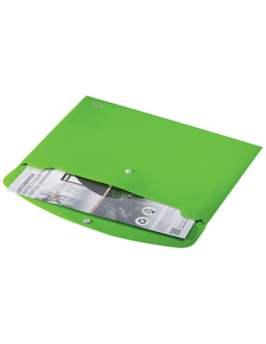 SOBRES POLIPROPILENO OPACO A4 CON BROCHE BOTON...