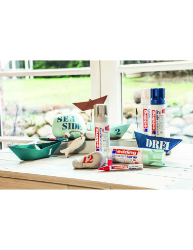 SPRAY BLANCO CREMA MATE. EDDING 5200-921