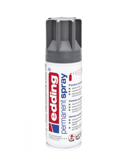 SPRAY GRIS ANTRACITA MATE. EDDING 5200-926