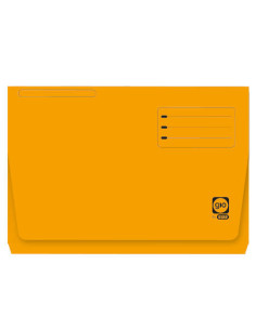 SUBCARPETA CON BOLSA Y SOLAPA INTENSAS 320 GRS FOLIO COLOR AMARILLO GIO 400040683