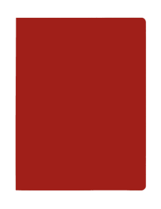 SUBCARPETA SIMPLES INTENSAS 250 GRS A4 COLOR ROJO GIO 400040487