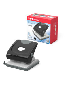 TALADRO ELEGANCE HASTA 30 HOJAS COLOR NEGRO ERICH KRAUSE 5402
