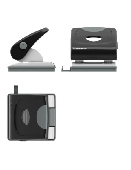 TALADRO ELEGANCE HASTA 30 HOJAS COLOR NEGRO ERICH KRAUSE 5402