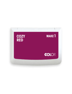 TAMPÓN MAKE1 COLOR ROJO ACOJEDOR 50X90 MM COLOP 155114