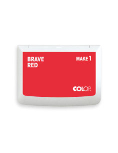 TAMPÓN MAKE1 COLOR ROJO VALIENTE 50X90 MM COLOP 155111
