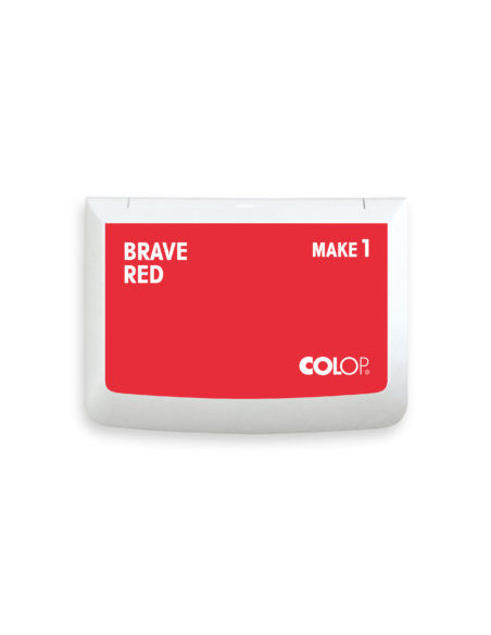 TAMPÓN MAKE1 COLOR ROJO VALIENTE 50X90 MM COLOP 155111
