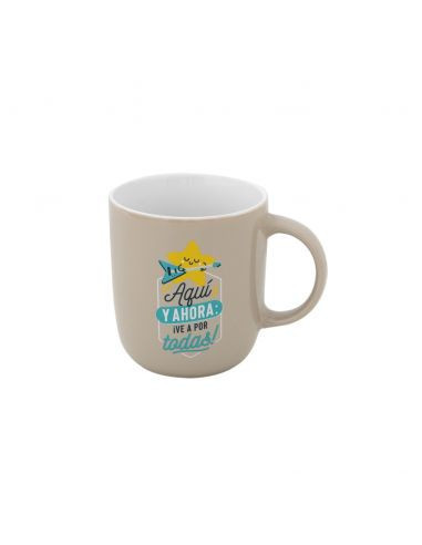 TAZA - AQUÍ Y AHORA: ¡VE A POR TODAS! MR.WONDERFUL WOA11292ES