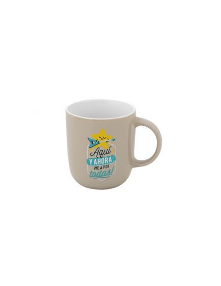 TAZA - AQUÍ Y AHORA: ¡VE A POR TODAS! MR.WONDERFUL WOA11292ES
