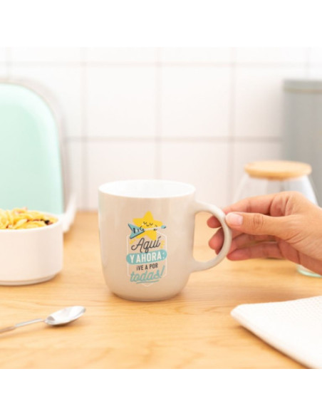TAZA - AQUÍ Y AHORA: ¡VE A POR TODAS! MR.WONDERFUL WOA11292ES