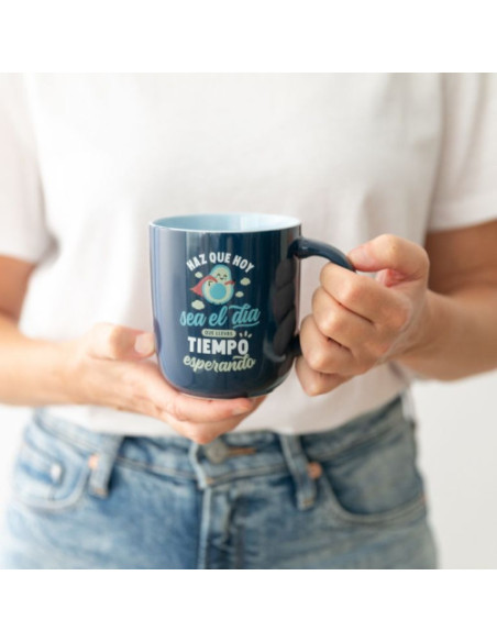 TAZA - HAZ QUE HOY SEA EL DÍA QUE LLEVAS TIEMPO ESPERANDO MR.WONDERFUL WOA11291ES