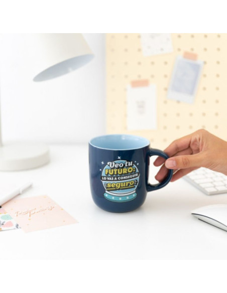 TAZA - VEO  TU  FUTURO: LO VAS A CONSEGUIR SEGURO MR.WONDERFUL WOA11290ES