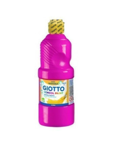 BOTELLA 500ML TÉMPERA LAVABLE MAGENTA GIOTTO F535310