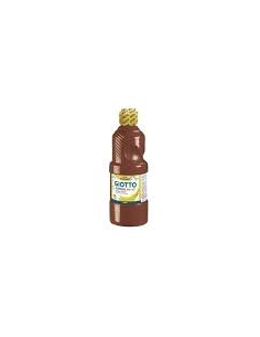 BOTELLA 500ML TÉMPERA LAVABLE MARRÓN GIOTTO F535328