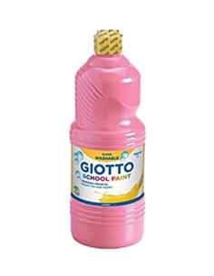 BOTELLA 500ML TÉMPERA LAVABLE ROSA GIOTTO F535306