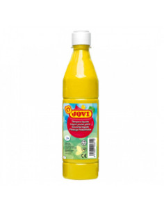 BOTELLA TÉMPERA LÍQUIDA 500 ML - AMARILLO JOVI 50602
