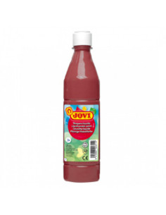 BOTELLA TÉMPERA LÍQUIDA 500 ML - MARRÓN JOVI 50612