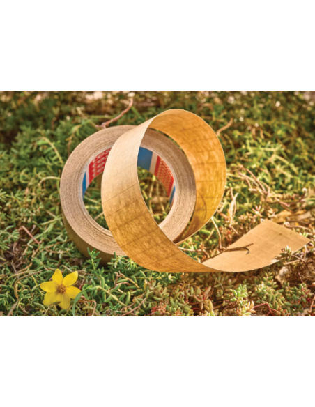 TESAPACK 6 ROLLOS PAPEL + FILAM MARRON 25MX 50MM TESA 60013-00000-00