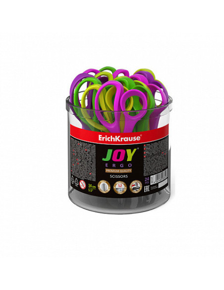 TIJERA JOY ERGO, 14 CM ERICH KRAUSE 35147