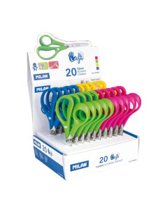 CAJA EXPOSITORA 20 TIJERAS PARA ZURDOS MILAN 1439620