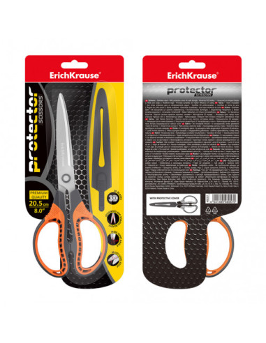 TIJERAS PROTECTOR, 20.5 CM ERICH KRAUSE 48057