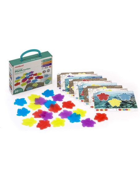 TRANSLUCENT MATH TURTLES MINILAND 32161