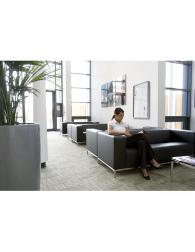 VITRINA NOBO DE INTERIOR FONDO METAL 4 X A4...