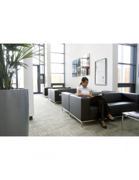 VITRINA NOBO DE INTERIOR FONDO METAL 6 X A4 HOJAS NOBO 1902558