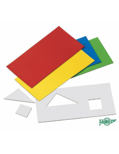 BLISTER DE 5 LAMINAS IMANTADAS RECORTABLES 100X200X0