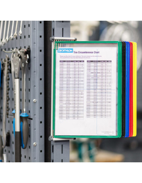 soporte para mostrar documentos Pared Retrato A4 Tarifold 414109