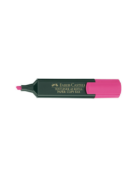 MARCADOR FLUOR TEXTLINER ROSA FABER CASTELL 154828