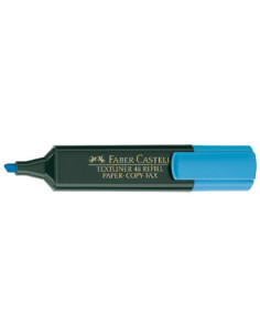 MARCADOR FLUOR TEXTLINER AZUL FABER CASTELL 154851