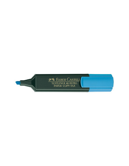 MARCADOR FLUOR TEXTLINER AZUL FABER CASTELL 154851