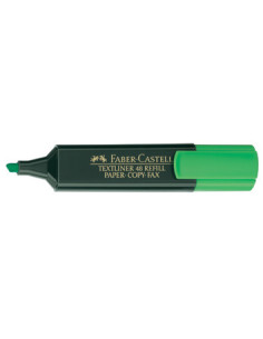 MARCADOR FLUOR TEXTLINER VERDE FABER CASTELL 154863
