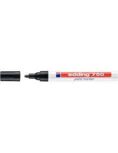MARCADOR PERMANENTE 2-4MM 750 NEGRO EDDING 750-1