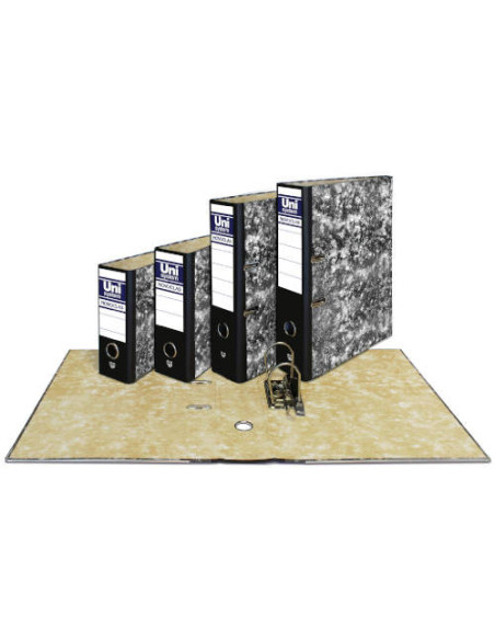 ARCHIVADOR NOVOCLAS A4 65MM SIN RADO COLOR NEGRO UNISYSTEM NOVOCLAS 7439010