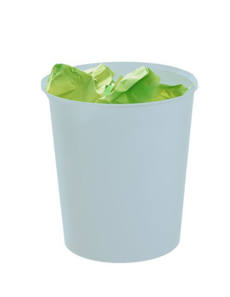 PAPELERA ECOGREEN 100% RECICLADO Y RECICLABLE AZUL PASTEL 18 LITROS 290X310 MM ARCHIVO 2000 2001 AZ PS PAPELERA ECOGREEN 100% RECICLADO Y RECICLABLE AZUL PASTEL 18 LITROS 290X310 MM ARCHIVO 2000 2001 AZ PS