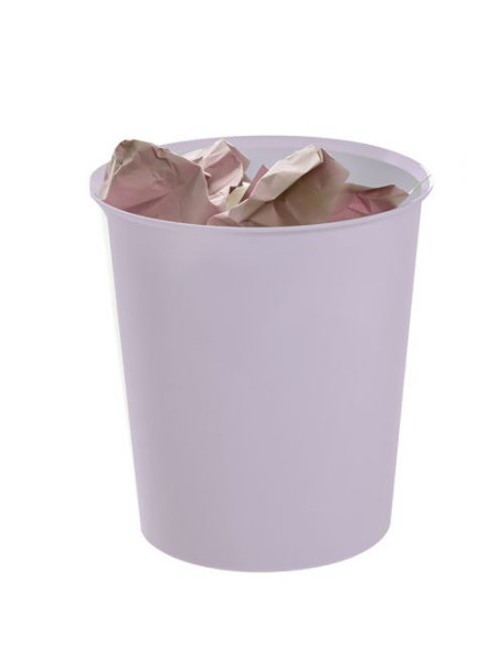 PAPELERA ECOGREEN 100% RECICLADO Y RECICLABLE MALVA PASTEL 18 LITROS 290X310 MM ARCHIVO 2000 2001 ML PS PAPELERA ECOGREEN 100% RECICLADO Y RECICLABLE MALVA PASTEL 18 LITROS 290X310 MM ARCHIVO 2000 2001 ML PS