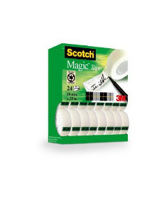 PACK 12+2 ROLLOS CINTAS ADHESIVAS INVISIBLES MAGIC19MM × 33M 810PCK14 SCOTH 7100026965