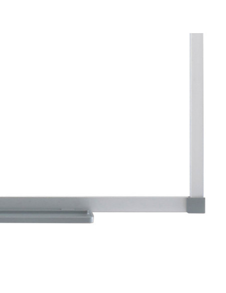 Nobo Pizarra blanca Basic magnética de acero 1500x1000 mm con marco básico