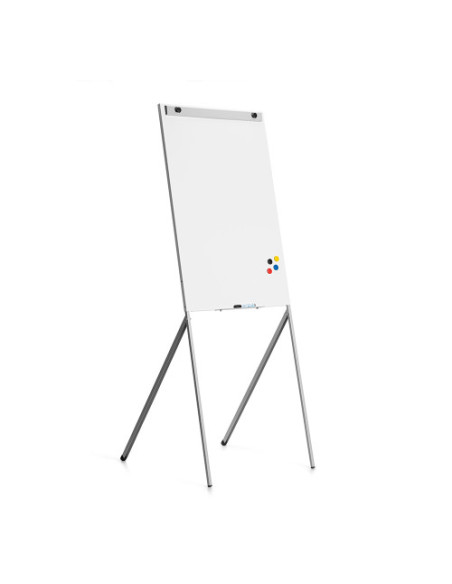 PIZARRA CONFERENCIAS MAGNÉTICA LACADA CON ESTRUCTURA METÁLICA PLEGABLE ROCADA 605V22