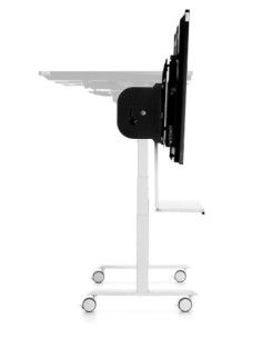 SOPORTE MÓVIL REGULABLE EN ALTURA ST6 CABEZAL ABATIBLE PARA MONITORES INTERACTIVOS 65-75-85 PULG. ROCADA INTERAC-ST6 2