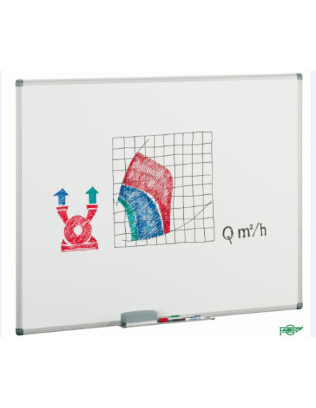 PIZARRA BLANCA ESTATIFICADA 122 X 244 CM FAIBO 11-6