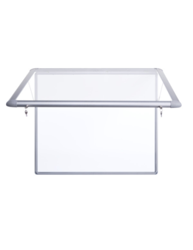 Tablón para notas Exterior Blanco Aluminio...