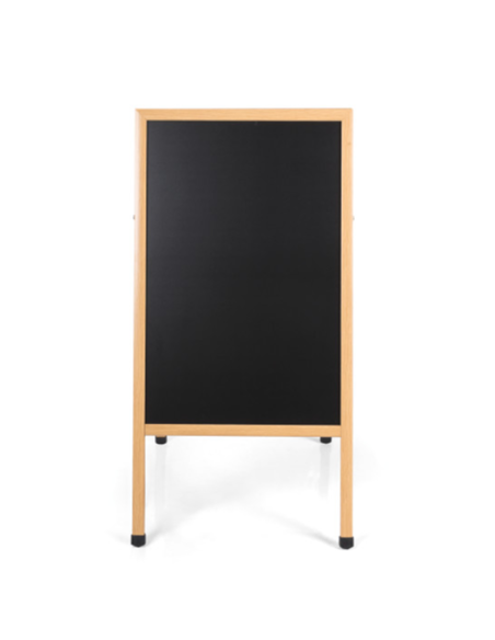 PIZARRA CABALLETE MENU TIZA MARCO REVESTIDO ROBLE 600X450 BIOFFICE DKT10404622