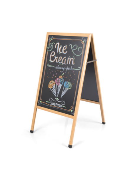 Bi-Office DKT10404622 tiza para pizarrra Negro Madera