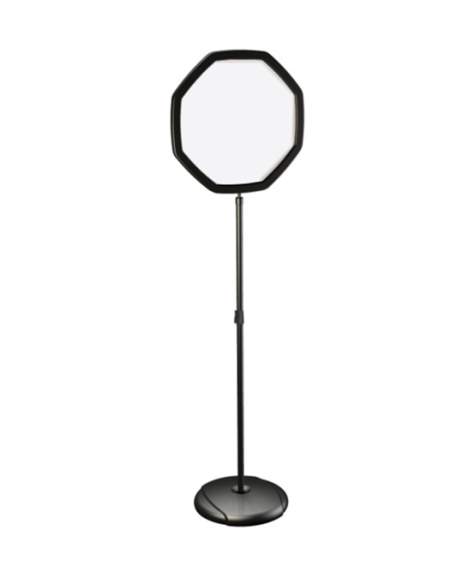 ATRIL DE PIE INFORMATIVO DISEÑO OCTAGONAL BIOFFICE SIG08070101